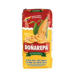 DOÑAREPA Precooked yellow corn 1Kg