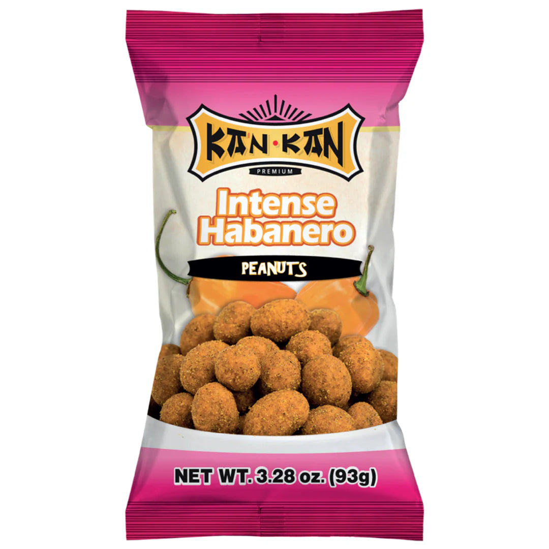 KAN KAN Intense Habanero coated peanuts 93g