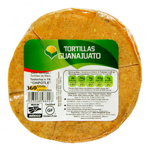 GUANAJUATO Pre Cut Chipotle Frying Corn Tortilla 1kg